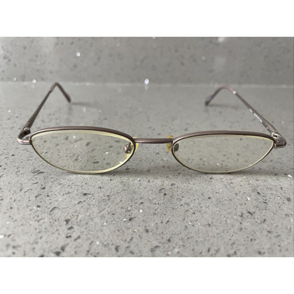 Kenneth Cole 47-17-130 Mercedes Bends Eyeglasses Frames ONLY brown metal full